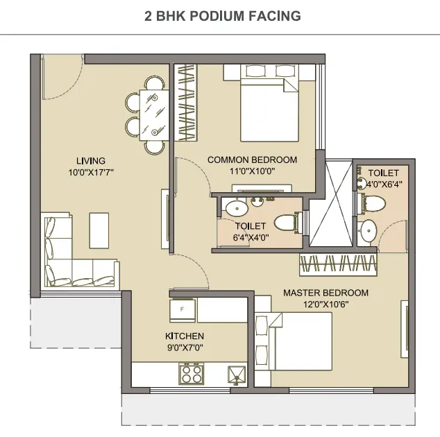 Nishchay by Chandak Group - ( 1 & 2BHK Flats in Borivali)