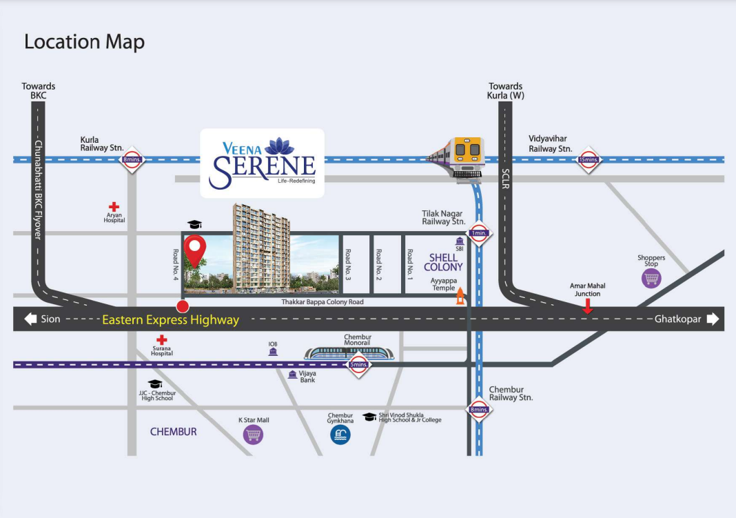 Veena Serene by Veena Group - ( 2bhk in Chembur )