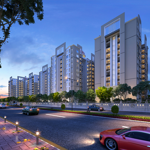 Flat at Sultanpur Road in Lucknow - ( Eiffel Vivassa )