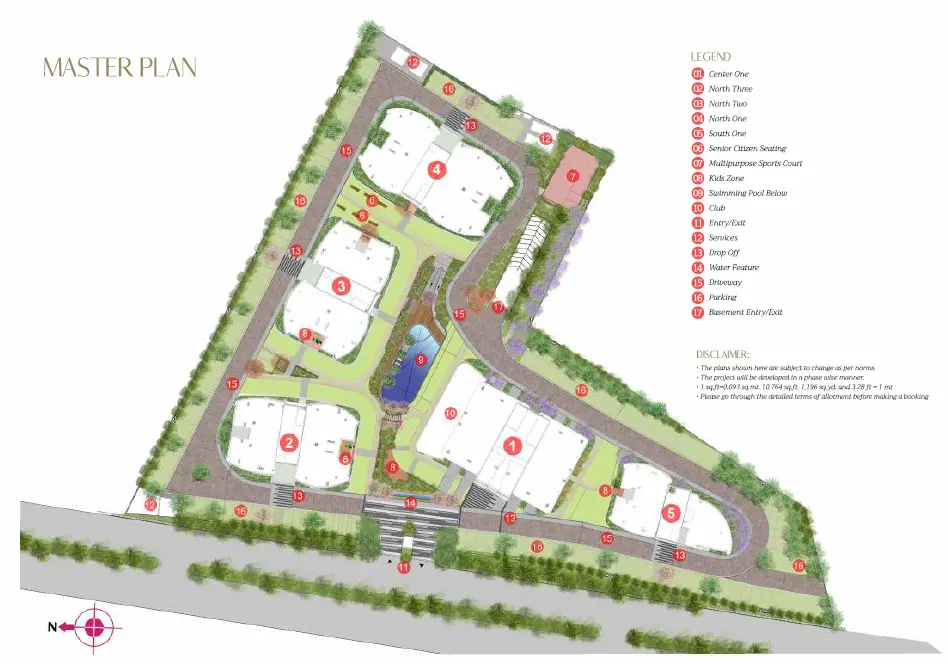 2 & 3 BHK flats in Lucknow, IIM Road (Eldeco Latitude 27)