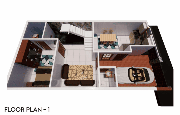 3BHK Row House Near Amity University Lucknow
