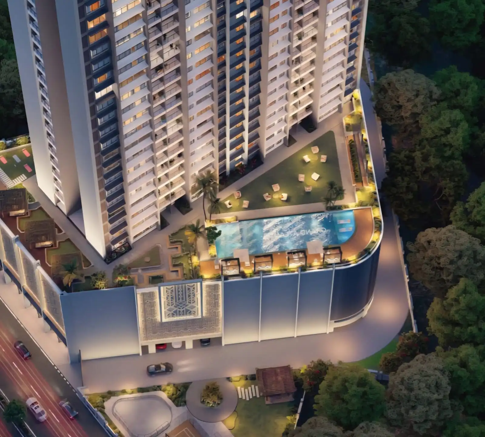 Codename Waterfall by Satyam – Premium 2 & 3 BHK Flat in Kharghar