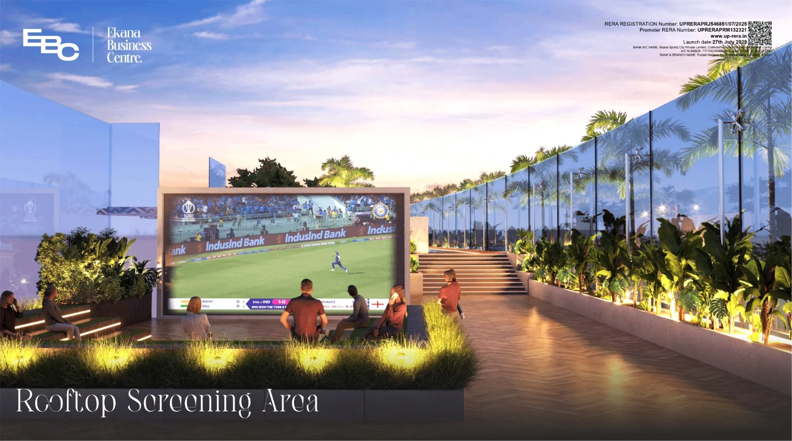 Ekana Business Centre Lucknow: 5-Star Suites & Retail Investment