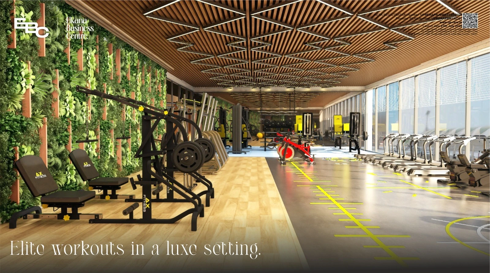 Ekana Business Centre Lucknow: 5-Star Suites & Retail Investment