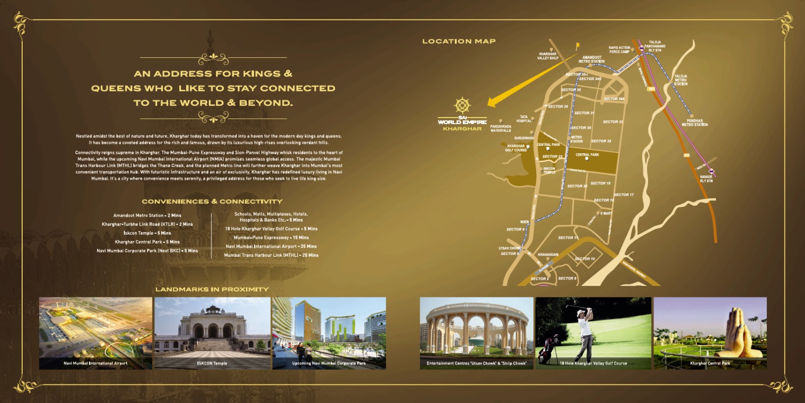 Sai World Empire, Kharghar – 1, 2 & 3 Bhk Flats in Navi Mumbai