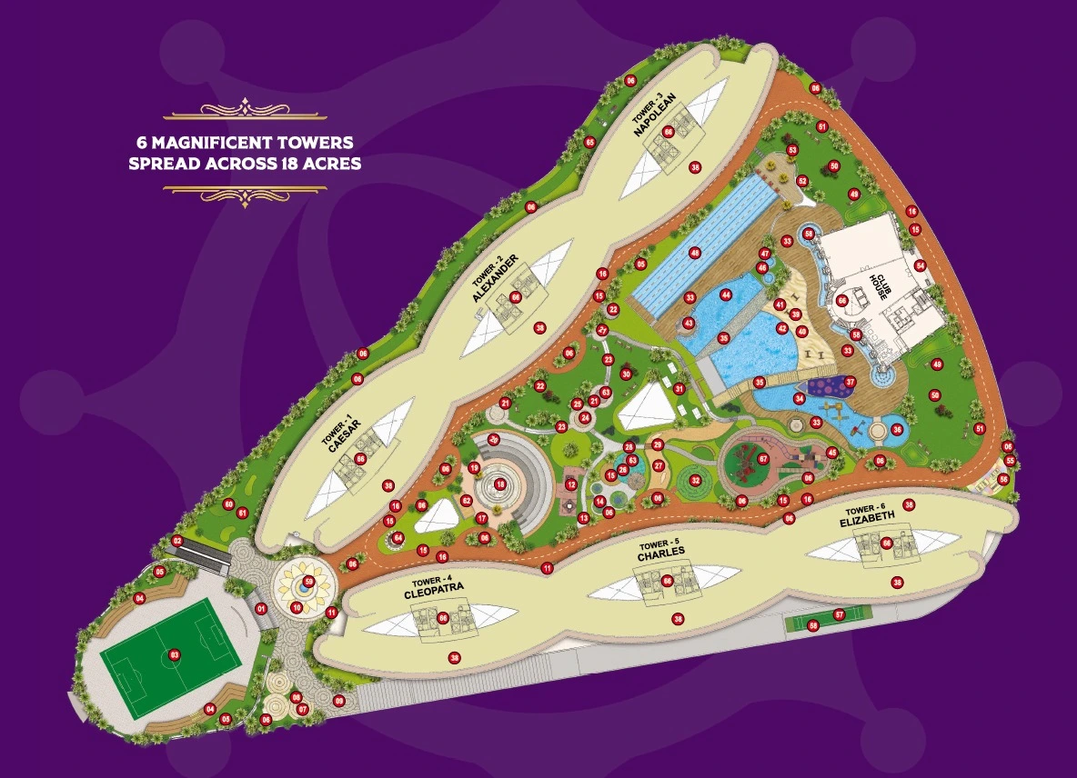 Sai World Empire, Kharghar – 1, 2 & 3 Bhk Flats in Navi Mumbai