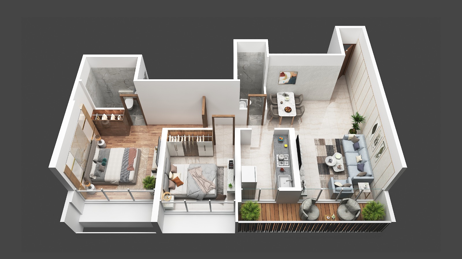 Neel Amplus, Kharghar – 2 & 3 BHK Flats Start @ ₹1.20 Cr